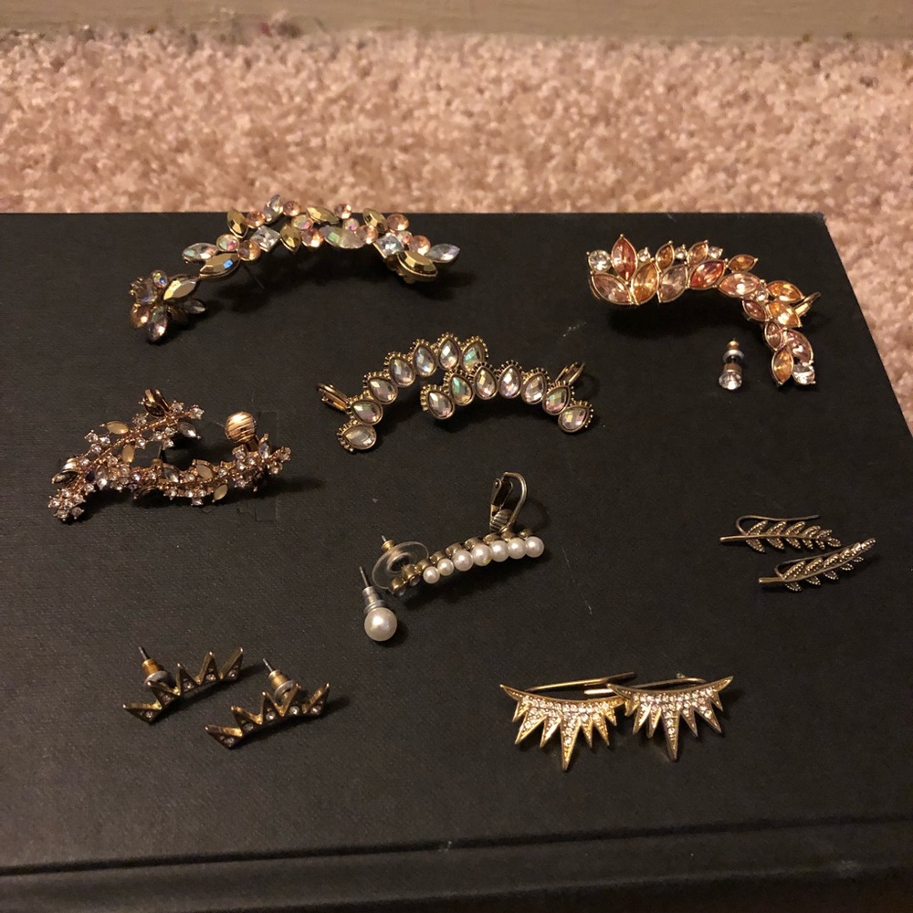Bundle of ear cuffs
